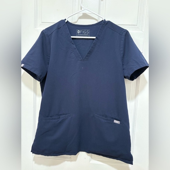 Figs Other - Figs Technical Collection Dark Blue Scrub Top